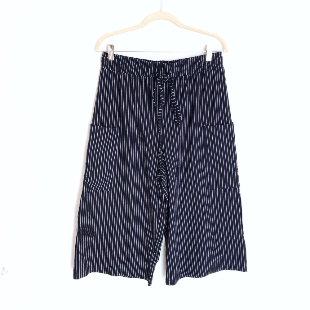 Anthropologie Stonington Stripe Wide Leg Pants M - Picture 2 of 5